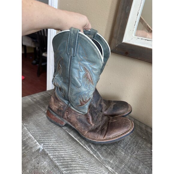 Men's Laredo Western Boots Size 9 Ew Work Boot 7846 - Picture 3 of 5